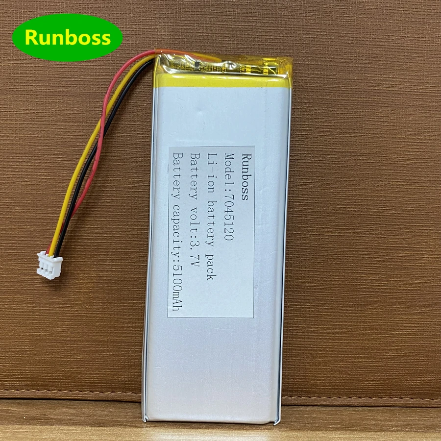 7045120 3.7v 5100mAh Li-polymer battery For Medical Equipment, Communication Equipment, Drone Remote Control TBS TANGO 2