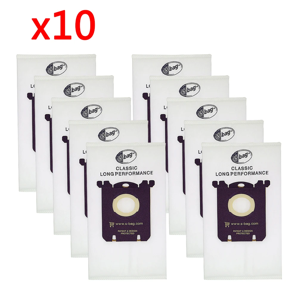 (10 pieces/lot) Vacuum Cleaner Parts Dust filter Bag for Bork VC9919 VC 9118 VC9016 VC9819 VC9818 VC 9919 V510 v511 Ecolux