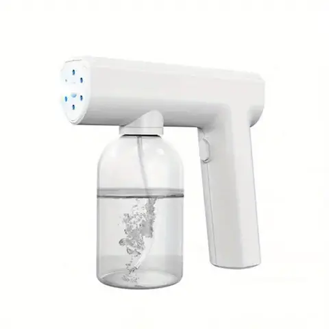 300ML 나노 블루 라이트 스프레이 어 이발사 무선 애프터 쉐이브 스팀 USB 전기 스프레이 소독 총 정원 분무기 도구