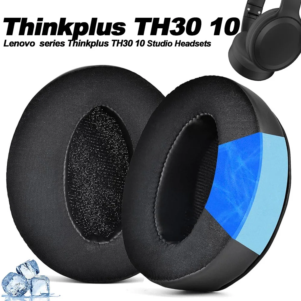 Earphone pads For Lenovo Thinkplus TH30 TH10 replacement Earpads headphones Earmuffs Soft cloth Memory Covers Sponge  Protein