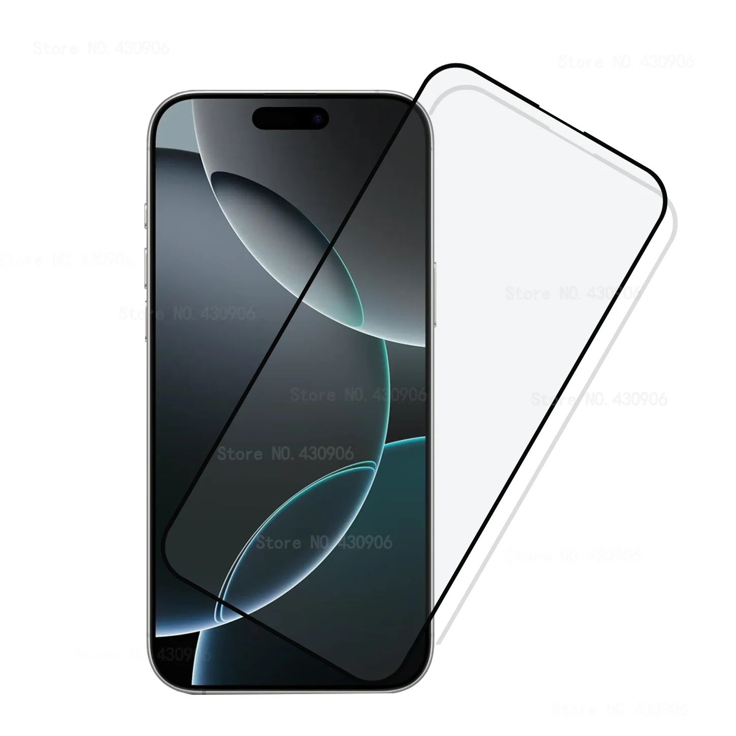 

For iPhone 16 Pro Max Screen Protector Full Coverage For iPhone 15 plus 16 Pro High Quality Tempered Glass Film 2.5D 9H