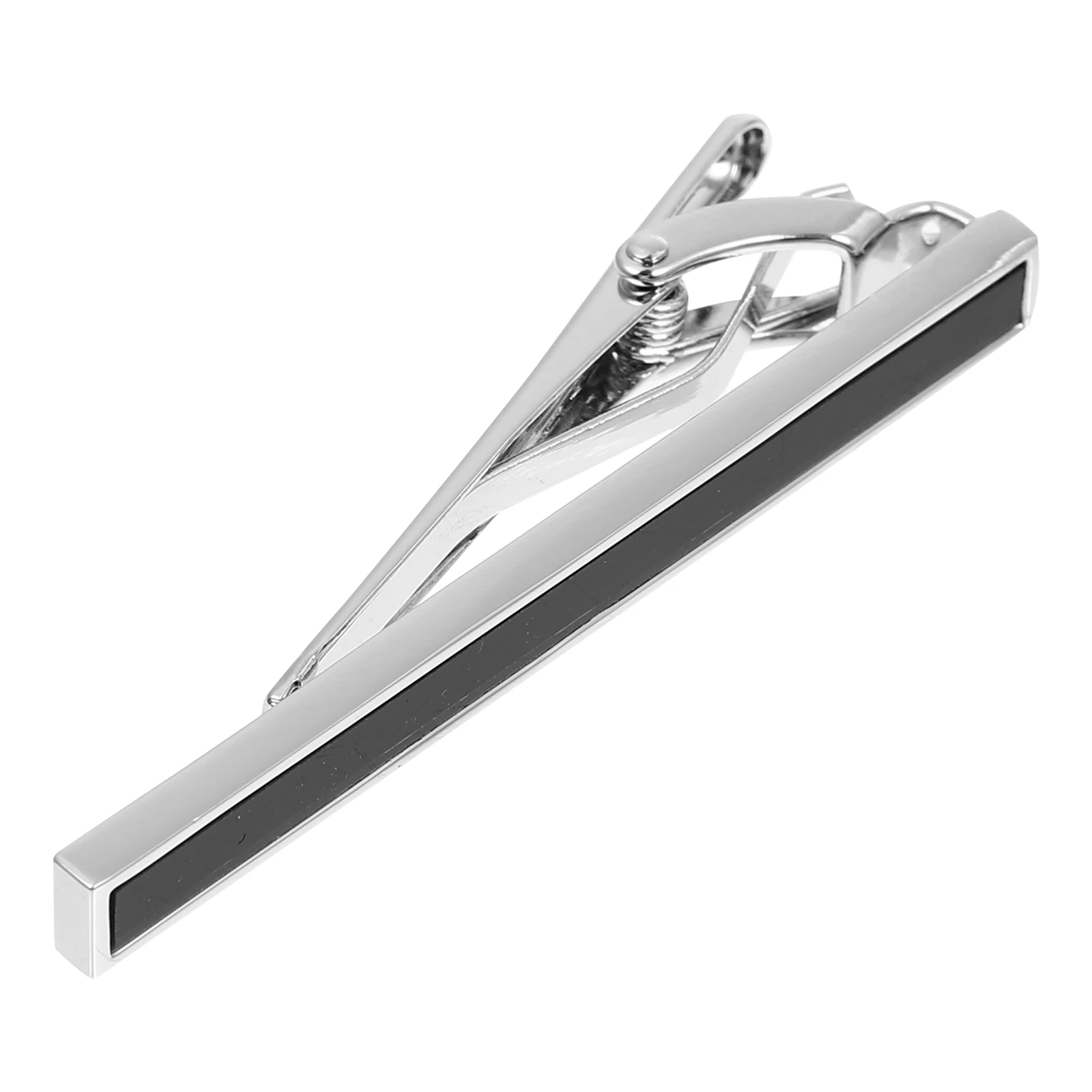 Men Tie Clip Delicate Necktie Clasp Copper Practical Wedding Accessory Strong Durable Stylish Simple Design Suitable All