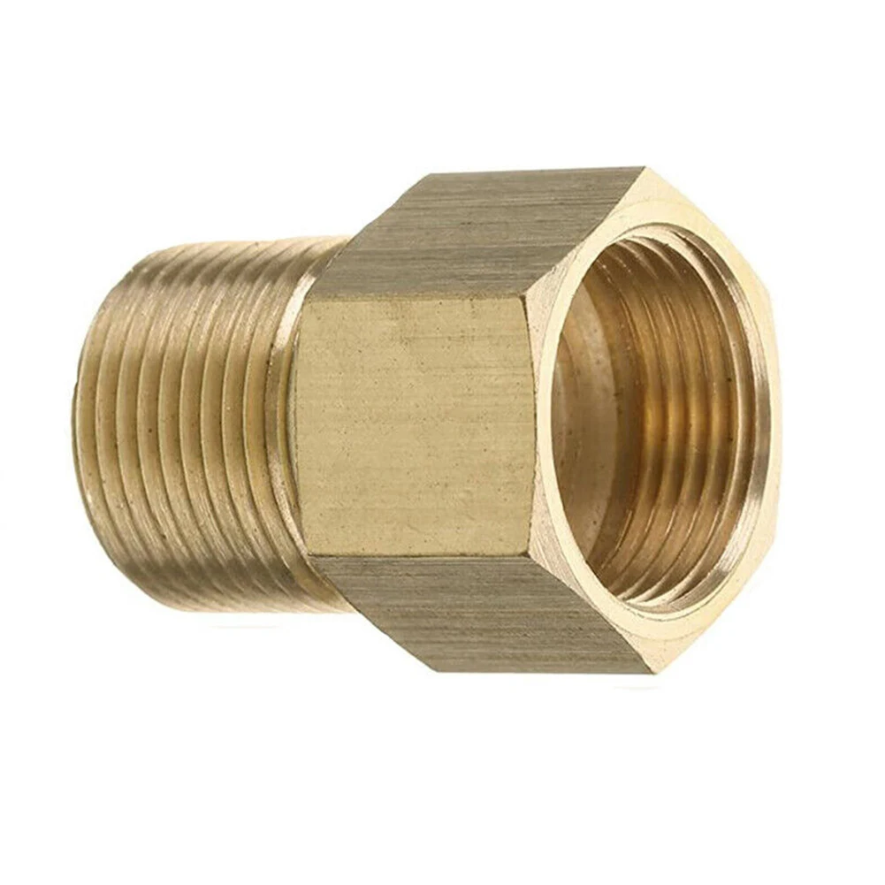 Pressure Washer Adapter Metric Adapter 4500 PSI Accessories Brass M22 14mm Female M22 15mm Male Thread To Durable