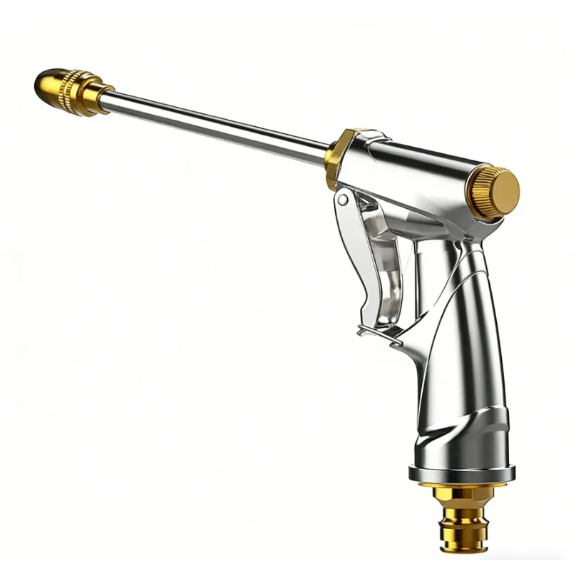Adjustable Garden Sprayer High Pressure Water Hose Nozzle Spray Gun for Watering Plants