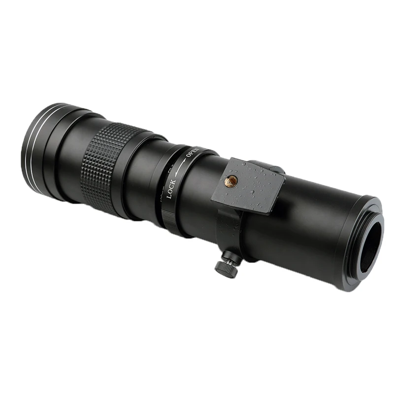 Lightdow 420-1600mm F8.3 كامل الإطار متوسط المقربة رئيس عدسة لكانون RF/EF/EF-S/EF-M فوجي XF نيكون Z/F سوني E M4/3 L Pentax