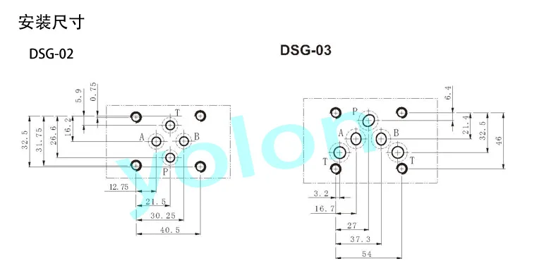 Elettrovalvola DSG-02-2B2 Idraulica — dettaglio 4