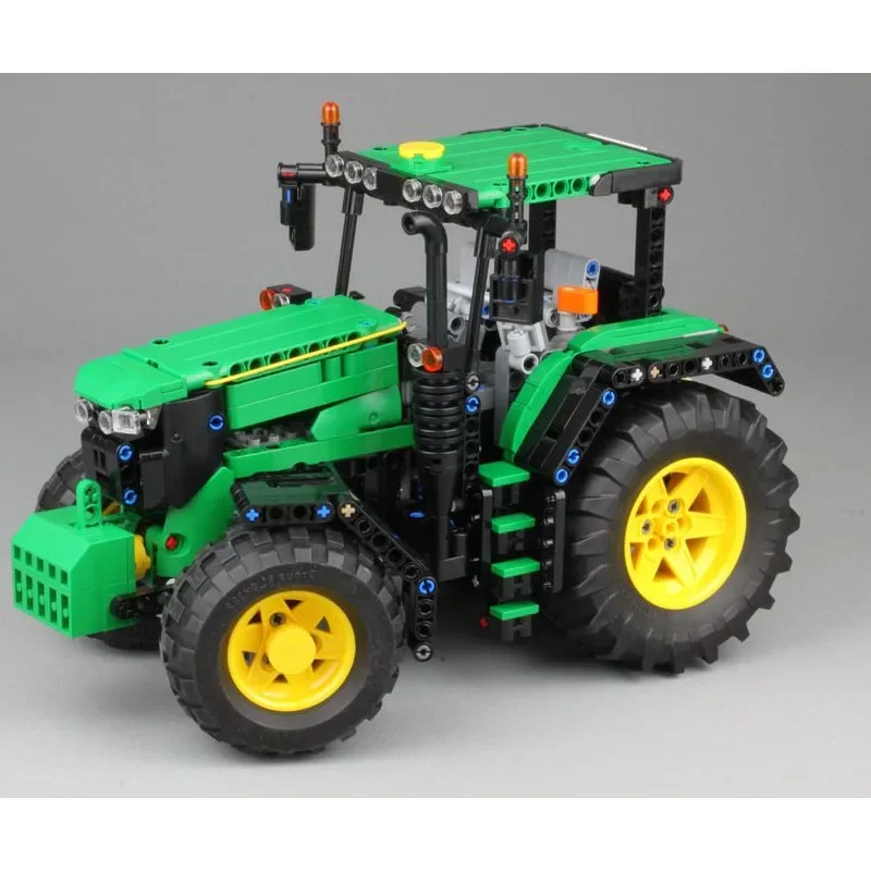 Classic Tractor MOC-57322 Rotary Bulldozer 42054 Agricultural Machinery Model Building Blocks Toy Christmas Gift