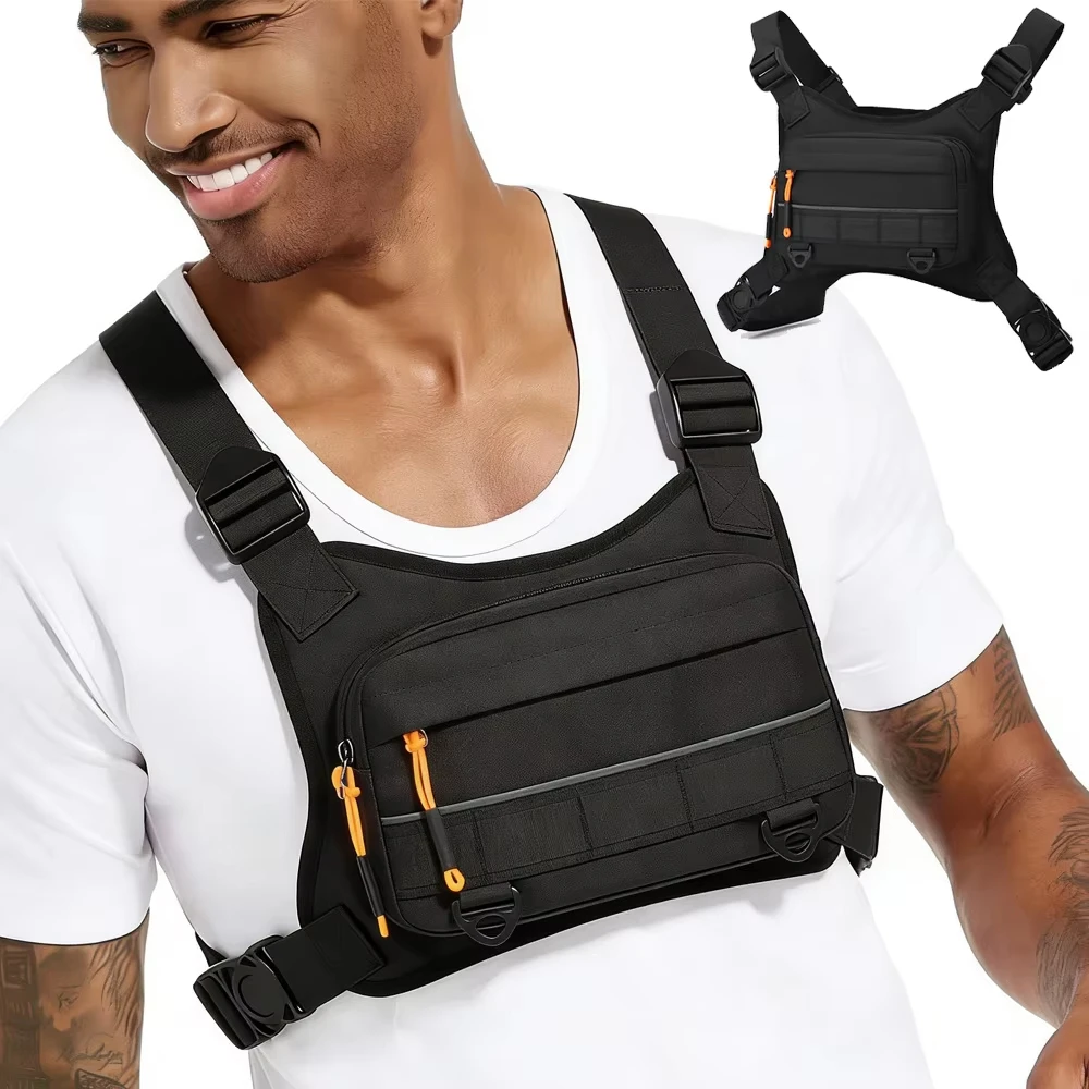 Cycling Front Chest Vest Tacti - Fishing Backpack recension och pris