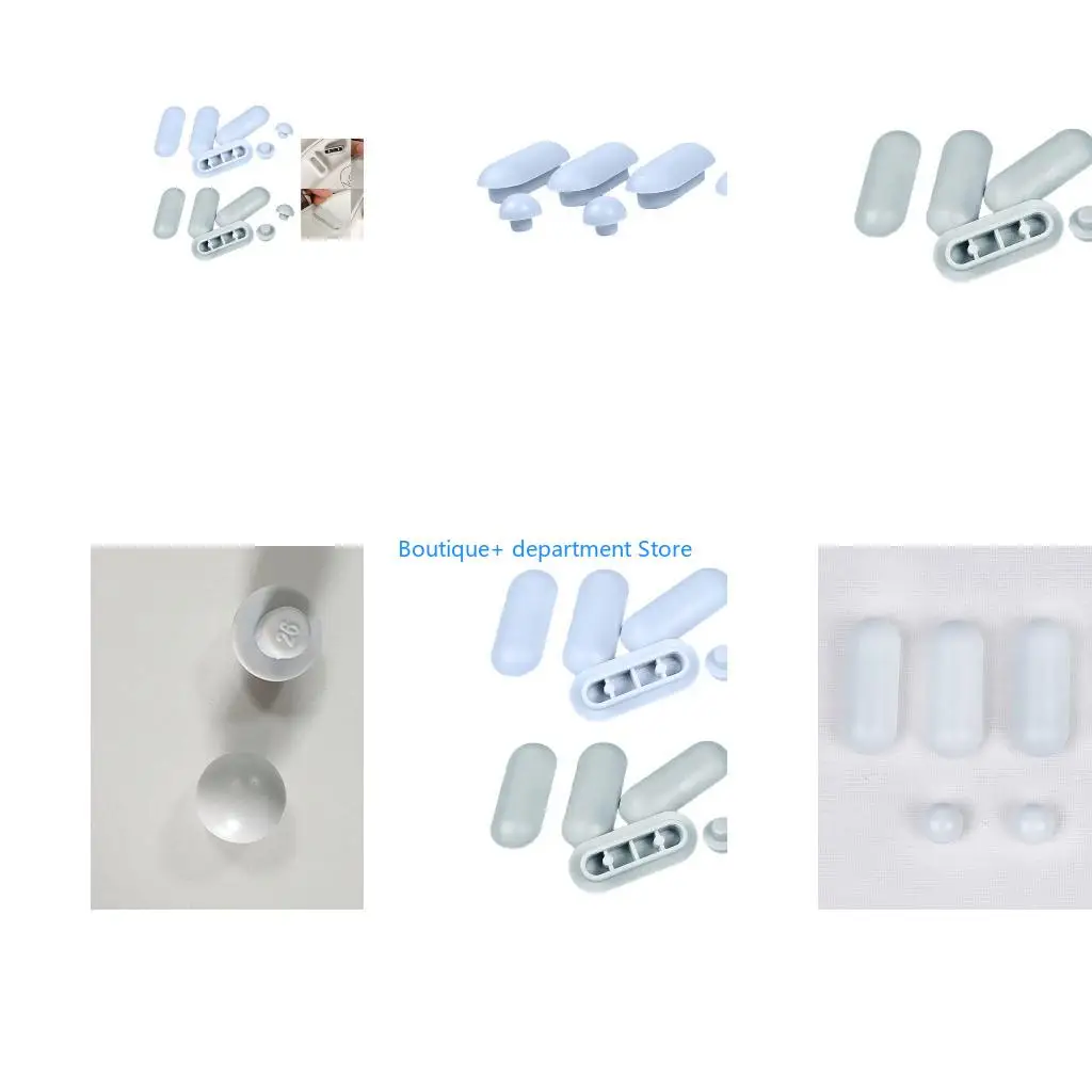 E1PD Toilet Seats Cushions Pad Cover Gasket Top Cover Cushions Seats Cushions Set