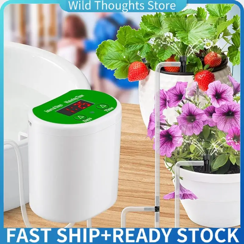 

An Intelligent Timed Automatic Flower Waterer, Potted Lazy Watering, Drip Water Seepage Water Applicator-[Qahk]