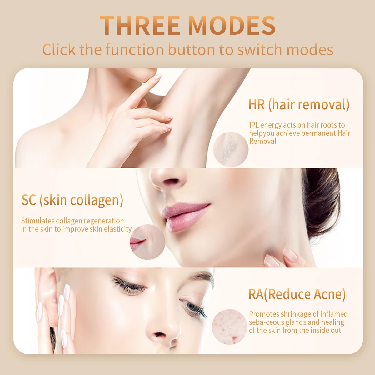 STLF Handy Handset Home Use Mini Portable Permanent Ice Light Depilator Painless Body Epilator Device Ipl Machine Hair Rem