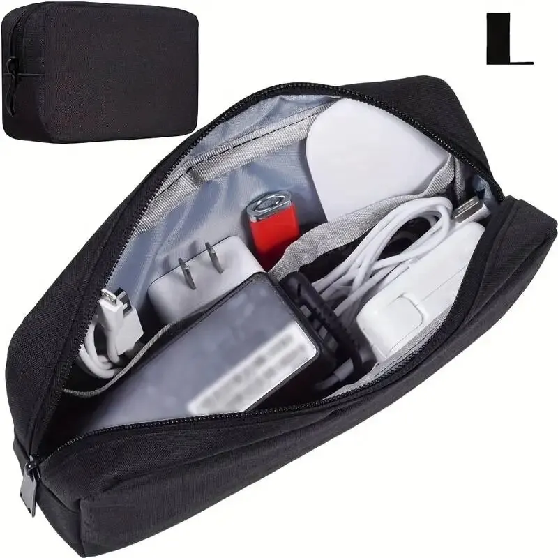 Opbergtas Kabel Organizer Reistas Kleine Elektronica Sd Card Power Bank Opbergtas - afbeelding 1