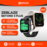 New Zeblaze Beyond 3 Plus GPS Smart Watch 1.78'' AMOLED Display Built-in Amazon Alexa Make/Receive Phone Calls 3ATM Smartwatch