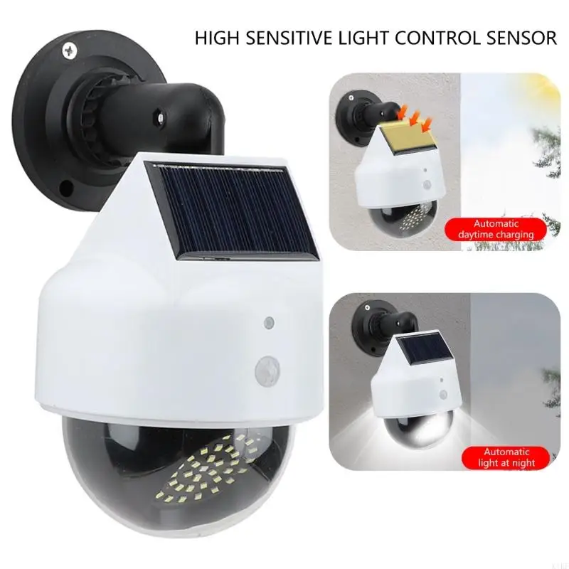 كاميرا مراقبة وهمية لمحاكاة الكاميرا على شكل قبة، مع كاميرا محاكاة للضوء، 3 أوضاع قابلة للتعديل K1KF