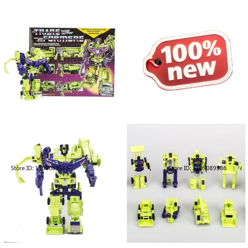 

Совершенно новый в наличии Трансформер серии G1 Devastator Популярные игрушки Мобильные готовые продукты для студии Украшения Украшения Рисунок