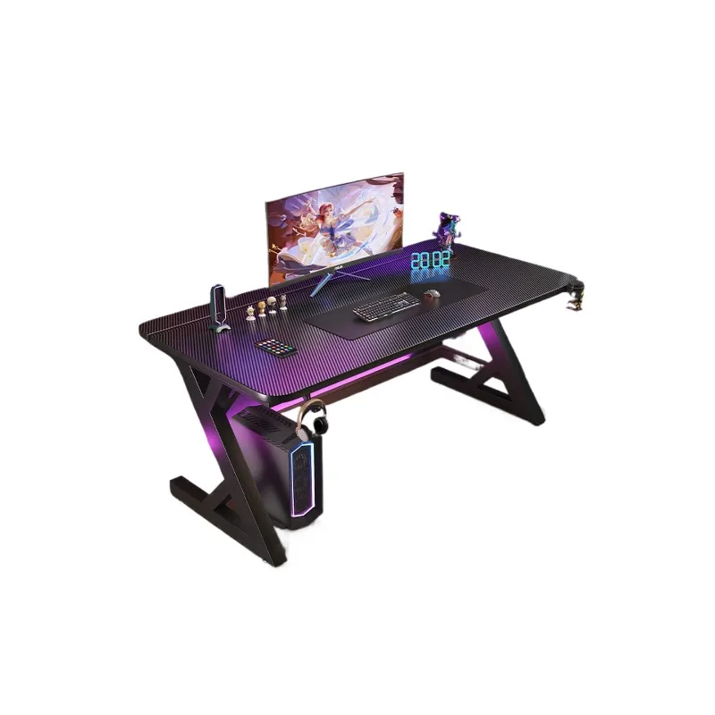 Home desktop solid wood computer desk, dormitory bedroom office desk