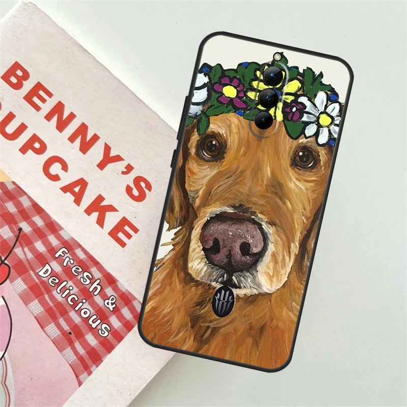 Golden Retriever Dog Case For ZTE Nubia Red Magic 9 8 8S Pro Plus RedMagic 6 7 6S 7S Pro 5G 5S 6R Cover Shell image 4