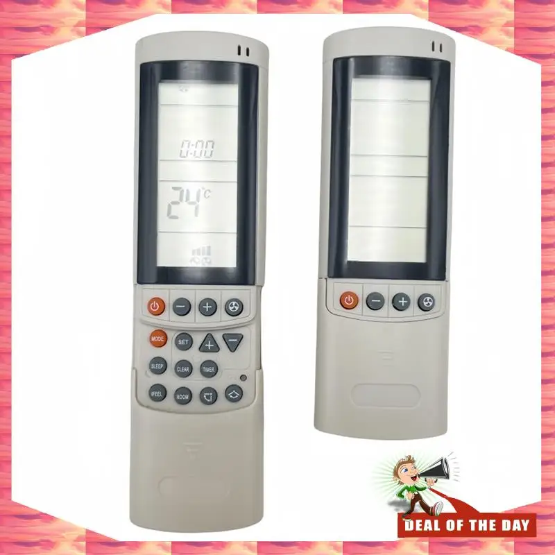 【T81C!】RC-7 AC Remote Controller Replacement for ELECTRA Airwell Elco Emailair Air Conditioner Cooling System