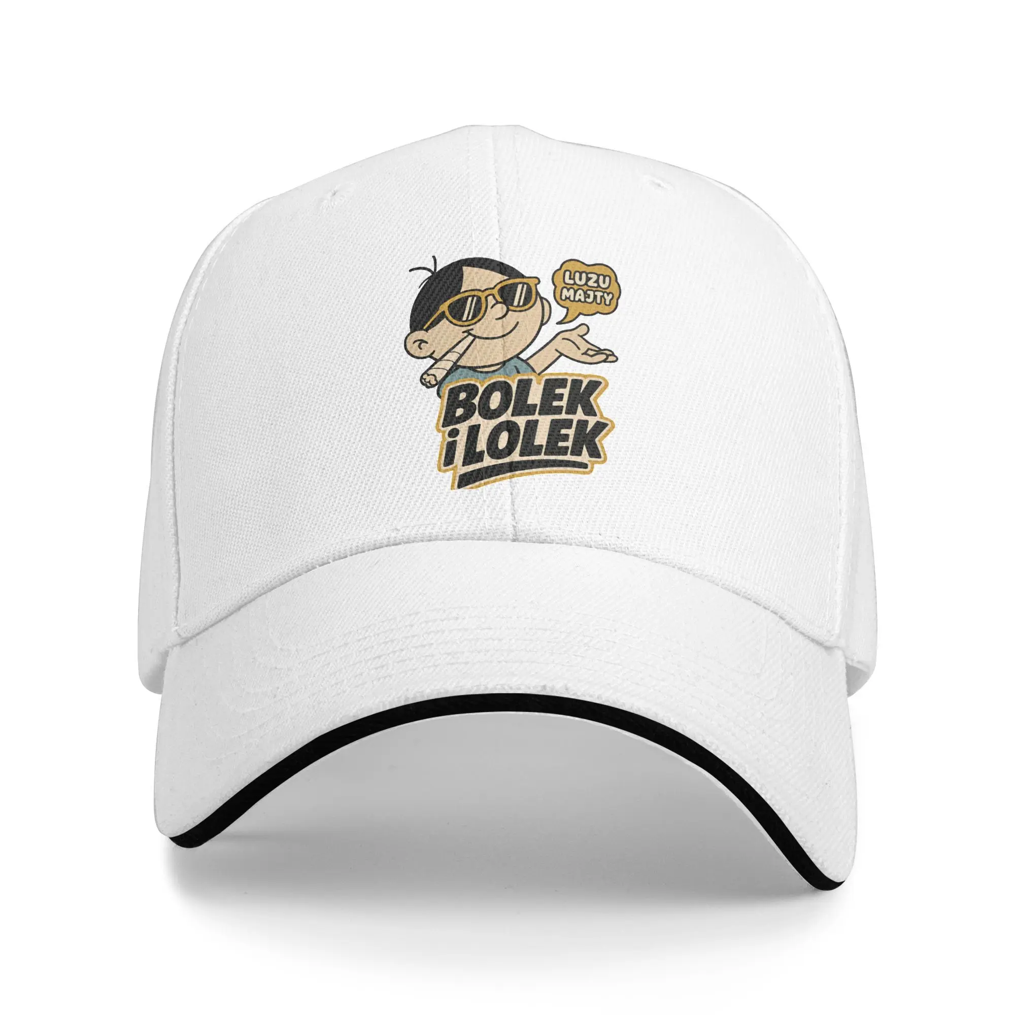 

Boleks and Loleks Casual Baseball Cap Funny Tennis Skate Hip Hop Hats Summer Sunscreen Female Male y2k Retro Snapback Cap