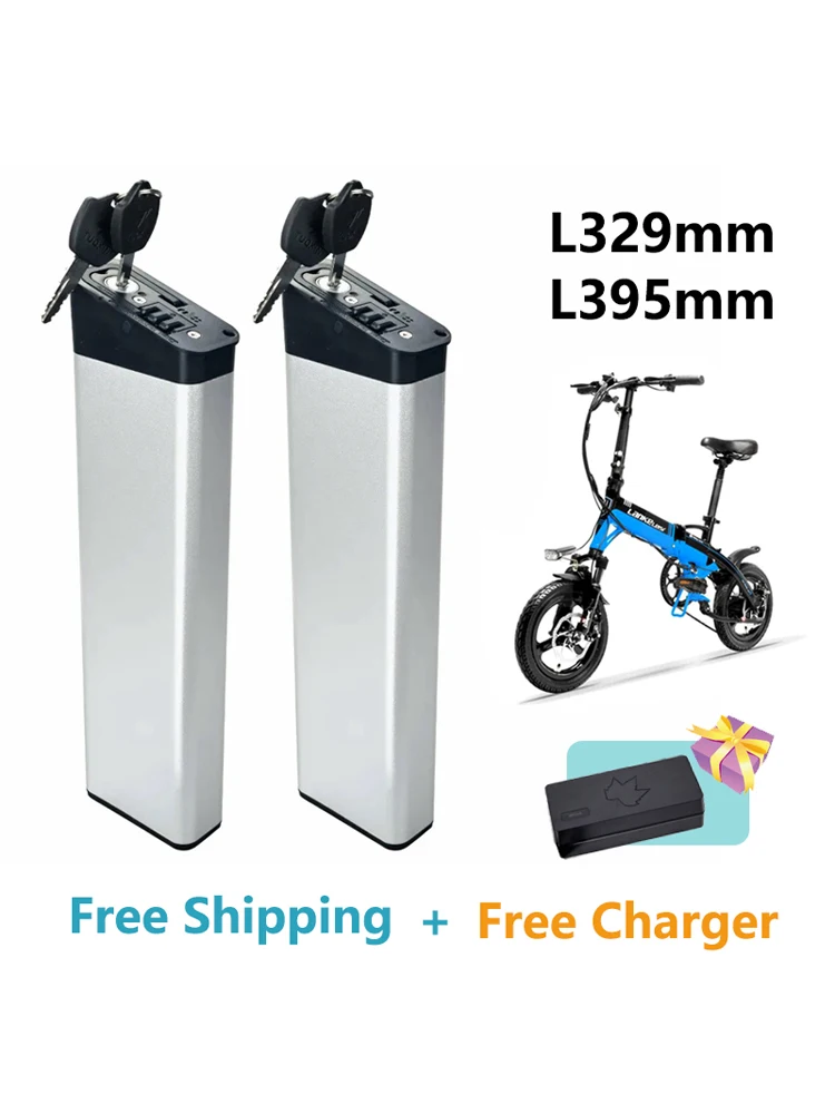 AliExpress NONE 48V 10.5Ah Built-in Folding Electric Bike Battery 7Ah 9.6Ah For ANCHEER AM1908 ADO A16 Lankeleisi a6 vivi F20/FM20 Ebike Battery