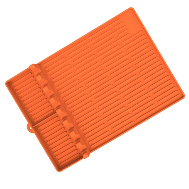 

Silicone Grill Pad For Outdoor Grill Kitchen Counter, Food Griddle Mat, BBQ Grill Mats, Baking Mats, Grill Prep Trays