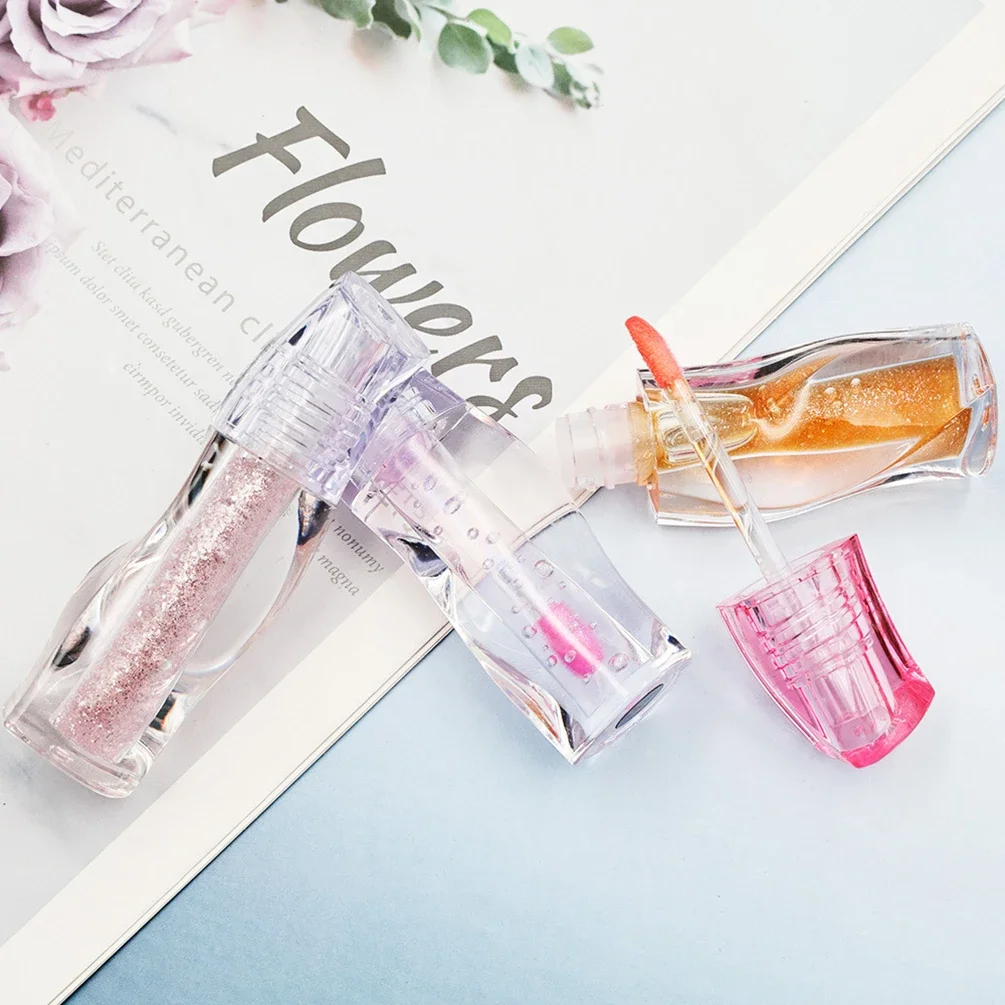 Moisturizing Lip Oil Private Label Wholesale Pigment Hydrating Easy To Apply Custom Logo Water-gloss Makeup Transparent Package