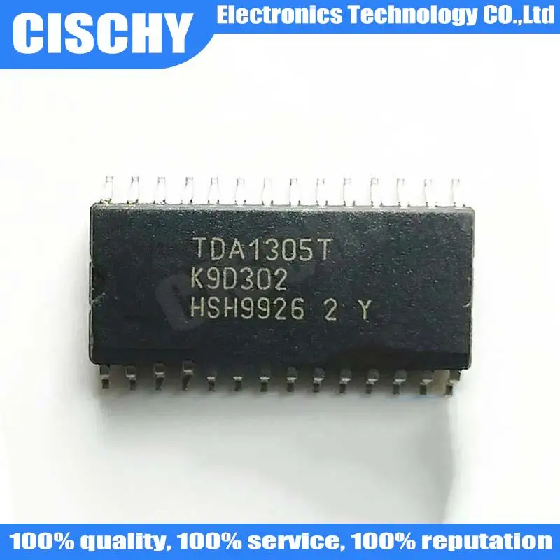 TDA1305 2ชิ้น/ล็อต TDA1305T ชิปถอดรหัส SOP-28