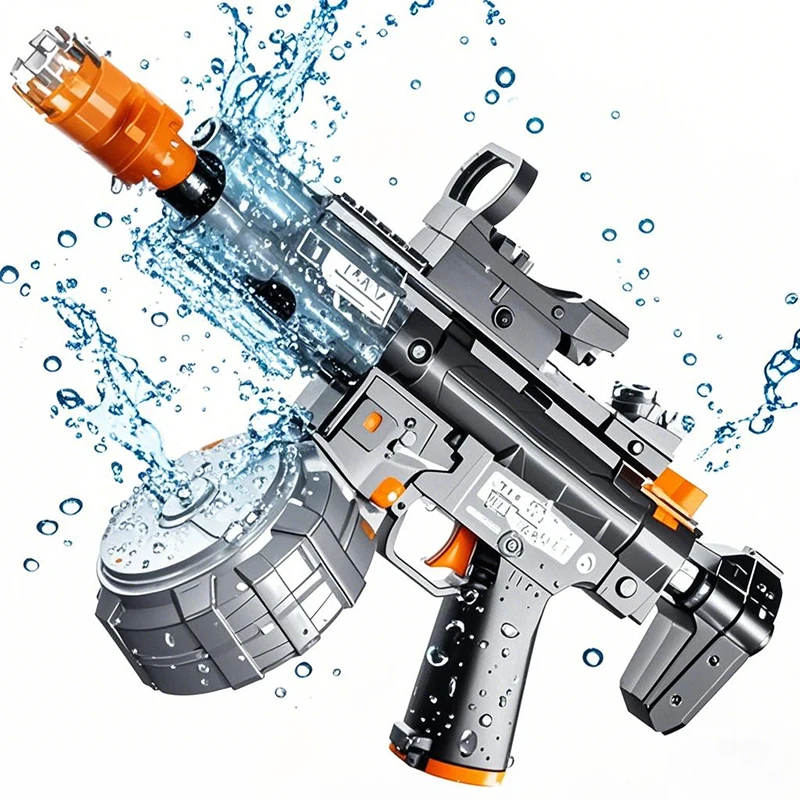 

M416/AK47/MP5 Electric Water Gun Kids Toys Outdoor Powerful Squirt Automatic Water Summer Beach Swimming Play Water Shots Games