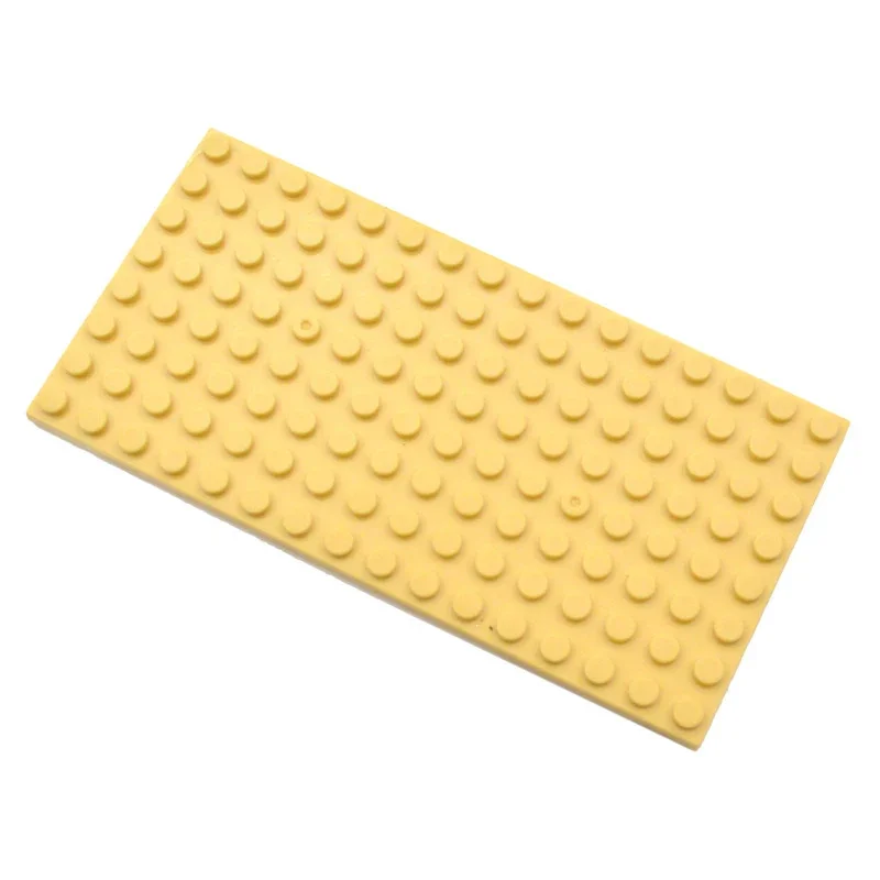 20 stücke Dünne 8x16 DIY Bausteine Zahlen Ziegel Punkte 12 Farbe Pädagogisches Kreative Kompatibel Mit 92438 Spielzeug für Kinder