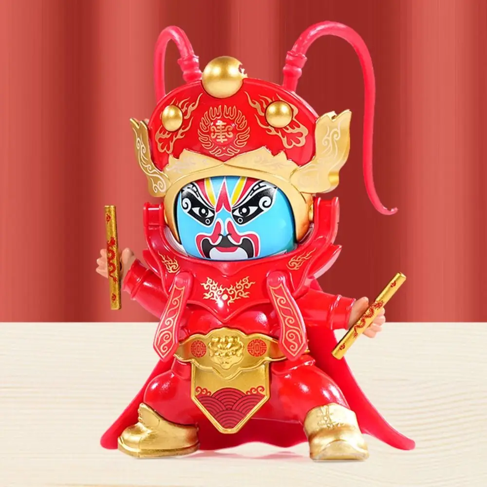 Sichuan Opera Sichuan Opera Face Changing Doll Chinese DIY Crafts Face Changing Toy 4 Facial Traditional Opera Face Makeup Toy