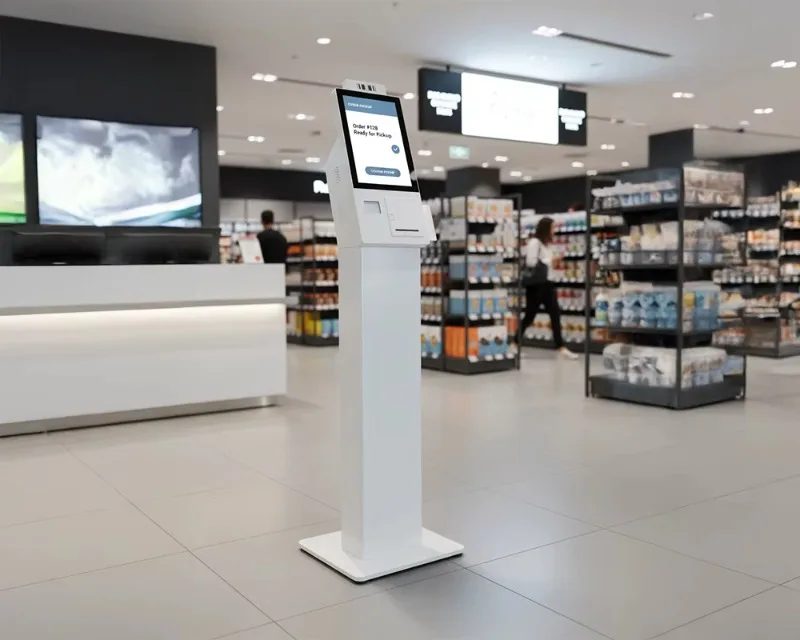 15.6 Inch Android Payment  Touch Screen POS Terminal with QR Code Scanner and Printer for Retail and Cafe