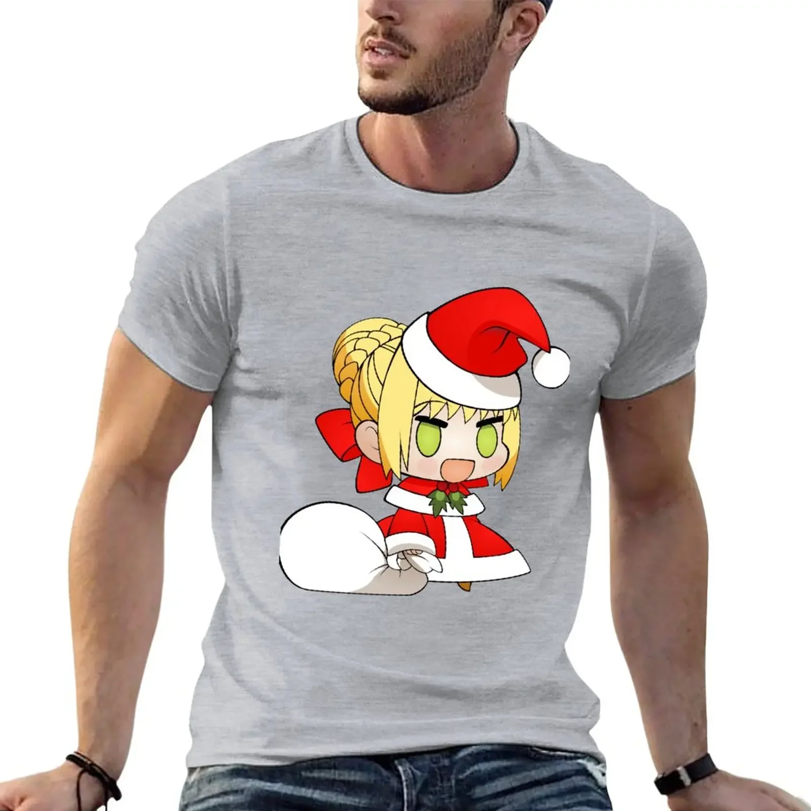 Padoru T-Shirt cute clothes funnys quick drying Men's clothing