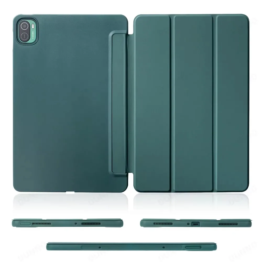 حافظة لهاتف Xiaomi Redmi pro 12.1in حافظة PU قابلة للطي لهاتف Redmi Pad SE 11 بوصة RedMi Pad 10.61 حافظة جلدية للكمبيوتر اللوحي