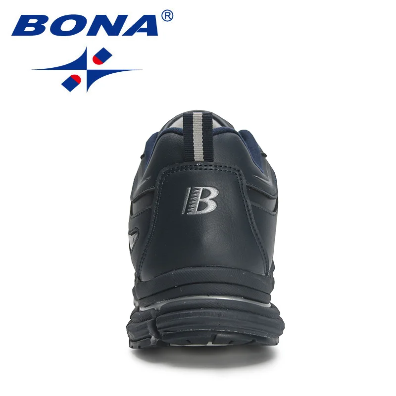 BONA New Arrival Classics Style Men  Lace Up Sport Shoes Men Outdoor Jogging Walking Athletic Shoes Male Fo  Running Shoesr  Ret