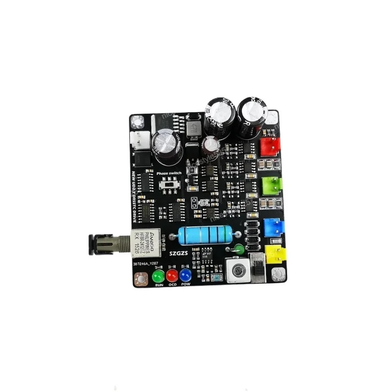 

DRSSTC UD2.7 готовая плата драйвера с двойным тотемом, компенсация фазового переключения передач, аксессуары для катушек Тесла, искусственная молния