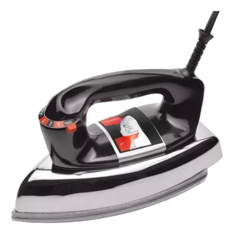 "220V Black and Silver Iron for Efficient Ironing"