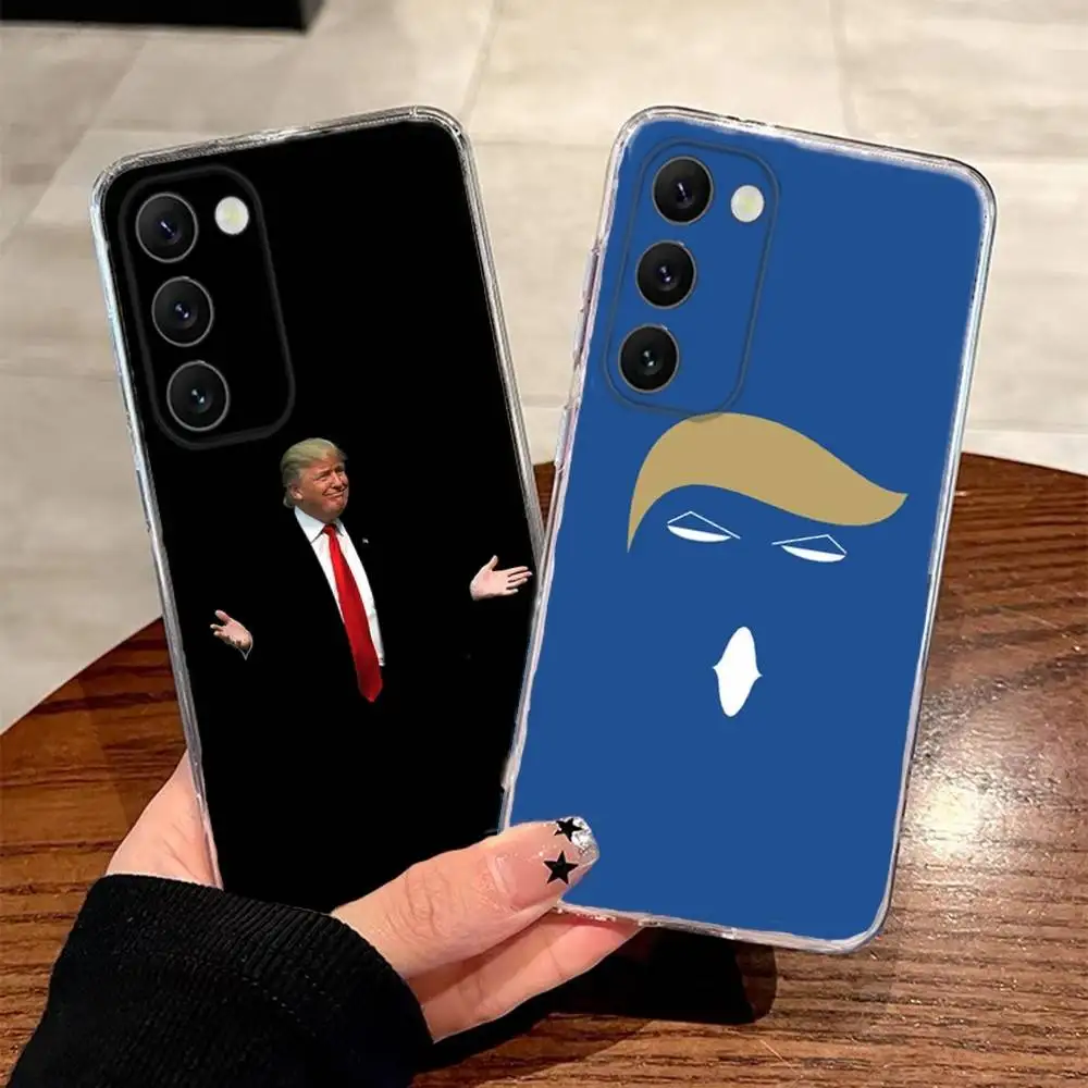 

Hot T-TrumpS Phone Case For Samsung S30,23,21,22,20 FE lite,S10,9,PIus Note20ultra Soft Transparent