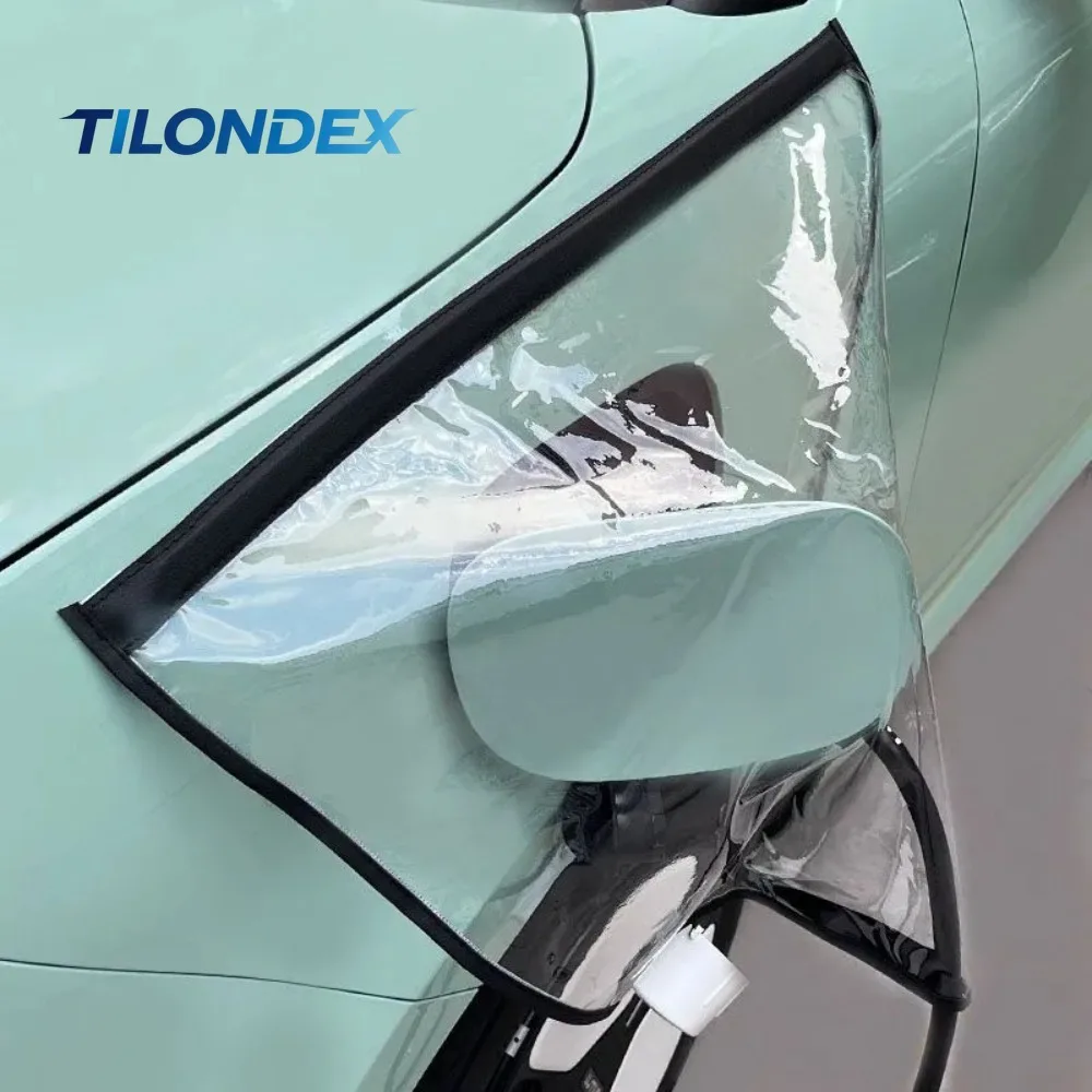 TILONDEX 1pc Waterproof Car Charging Gun Rain Cover for New Energy Vehicles Charging Port Protective Cover