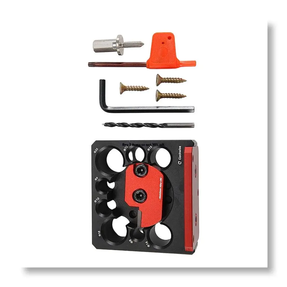 ✼Adjustable Dowel Maker Metric Jig 8mm-20mm with Carbide Blade Round Bar Round Tenon Making Tool Compact Woodworking Tool