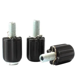 4pcs 자전거 시프터 브레이크 케이블 조절 나사 M5 미세 조정 나사 후면 변속기 위치 결정 볼트 산악 도로 자전거
