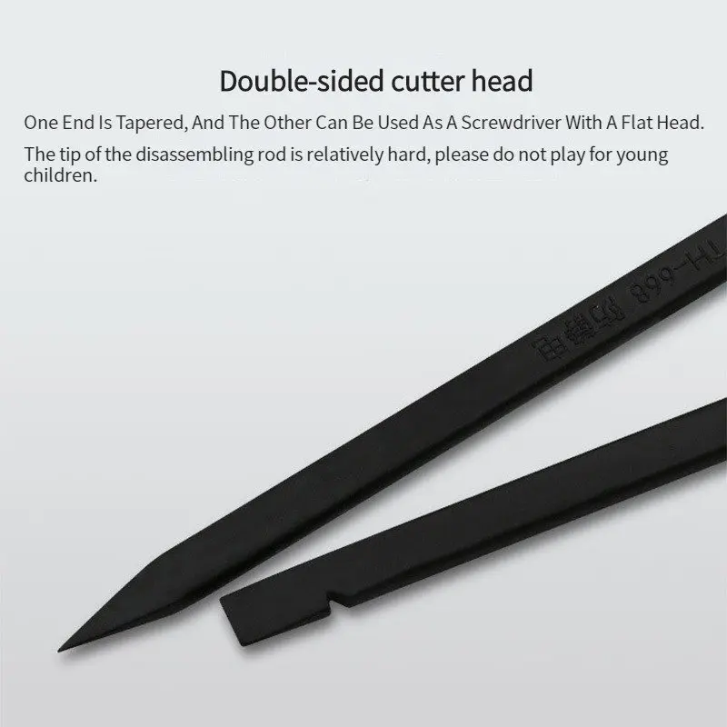 3 قطعة قضبان إصلاح آيفون سامسونج افتتاح حدق البلاستيك المخل تفكيك عدة الهاتف المحمول ملعقة طقم أدوات يدوية