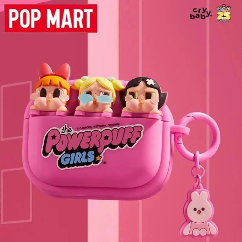 POP MART Crybaby X The Powerpuff Girls Series Earphone Case