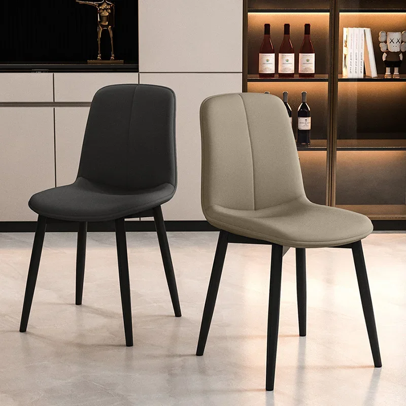 

Waterproof Modern Dining Chairs Metal Luxury Buffets Salon Chairs Ergonomic Office Single Sillas Comedor Home Decorative