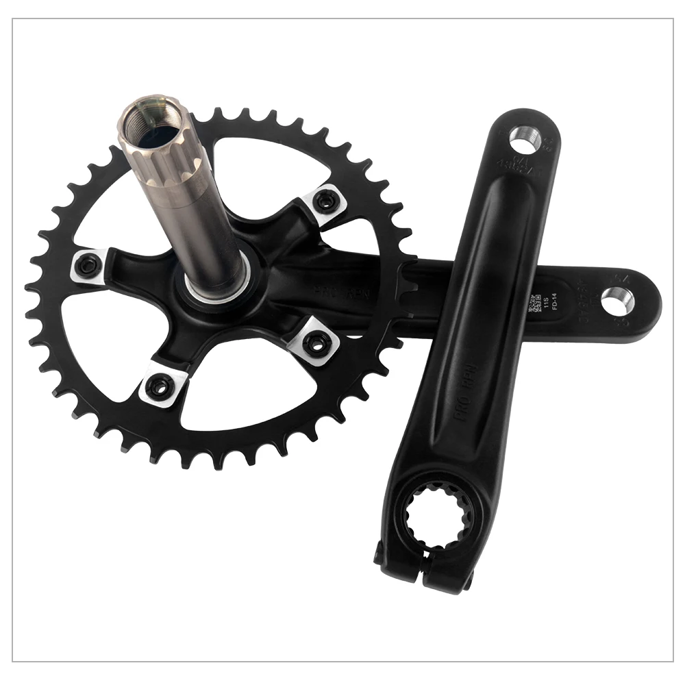 Prowheel Rennrad-Kurbelgarnitur 170 172,5mm Fahrradkurbel Schmal-Breit-Kettenblatt 36T-60T Krone 8 9 10 11 12 Gang für Shimano Teile – Detail 27