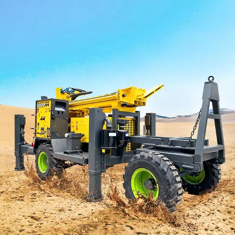 

Customized 200m Precision Positioning Drill Wheeled Hydraulic High-Efficiency Water Well Drilling Rig