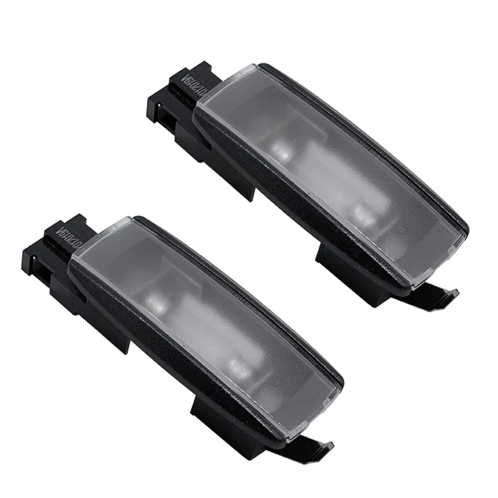 2 buah lampu peta kubah Interior hitam untuk-POLO CC EOS Golf Jetta Passat Tiguan Beetle Touran 1KD 947 109A 1K0947109