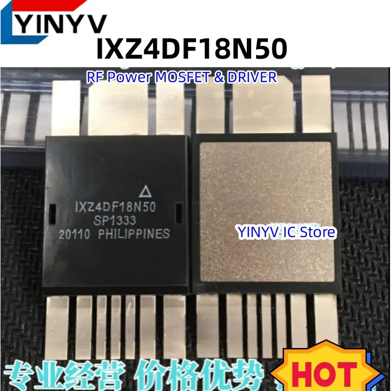 

Free shipping 1Pcs IXZ4DF18N50 RF Power MOSFET & DRIVER Chipset Original New 100% quality