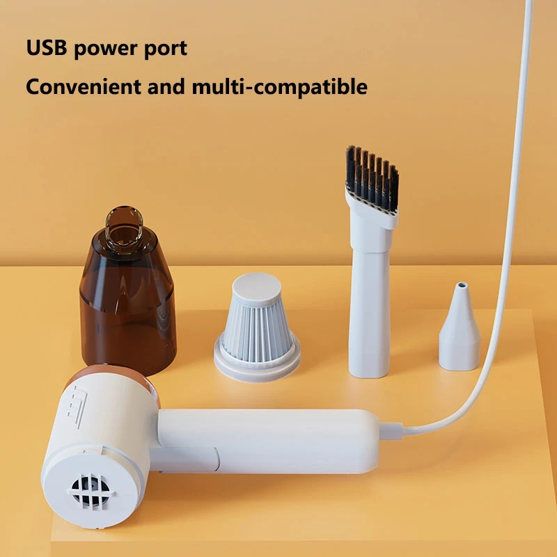 샤오미 휴대용 차량용 진공 청소기 강력한 흡입력 다기능 무선 핸드헬드 블로워 접이식 미니 청소기