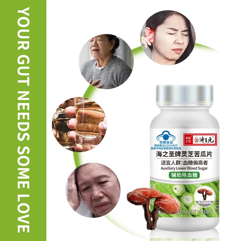 3 Bottles Diabetes Tablets Blood Sugar Diabetic Hyperglycemia Control High Blood Glucose Bitter Melon Extract Supplements