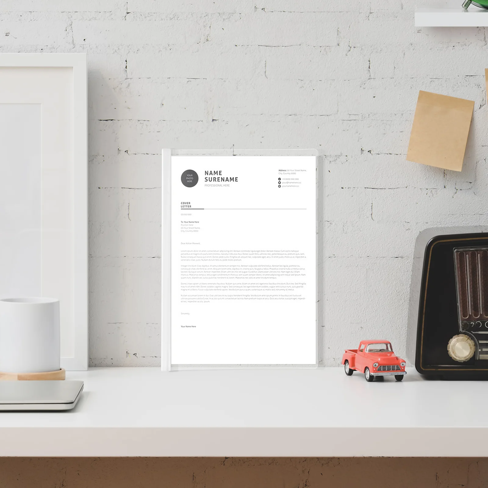 10 Pcs Rod Clamp Document Organizer Folders Presentation Binder Project Report Clear for Documents Plastic Pp Paper Binders